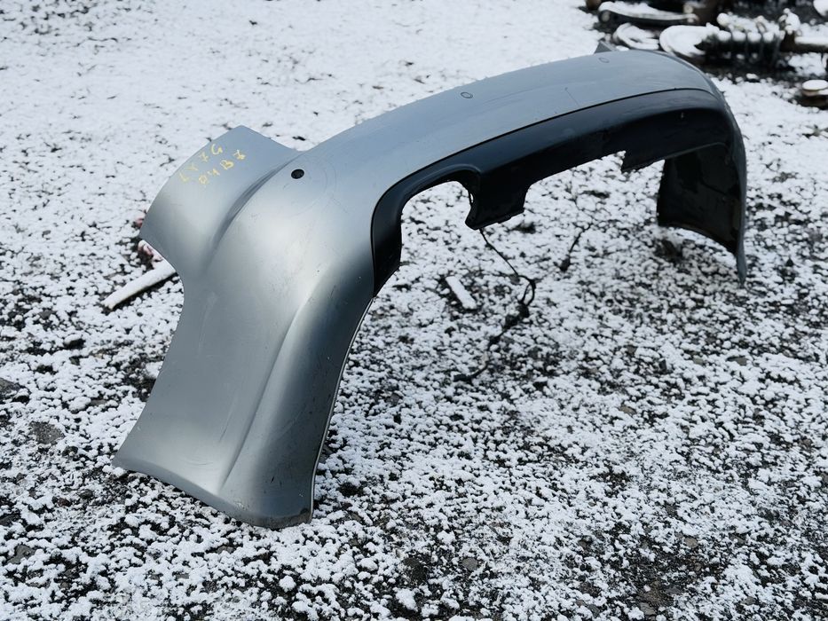 Бампер задній Ауді А4 Б7 LY7G сірий під партроники Audi A4 B7 розборка