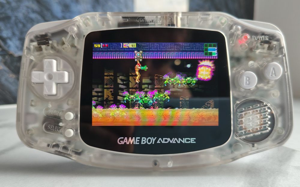 Gameboy Advance Ips 3.0 M2 funny playing GBA