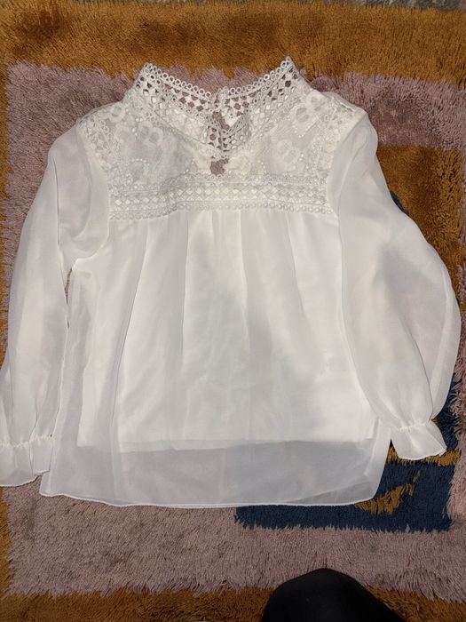Блузка святкова для дівчинки на 6 - 7 років