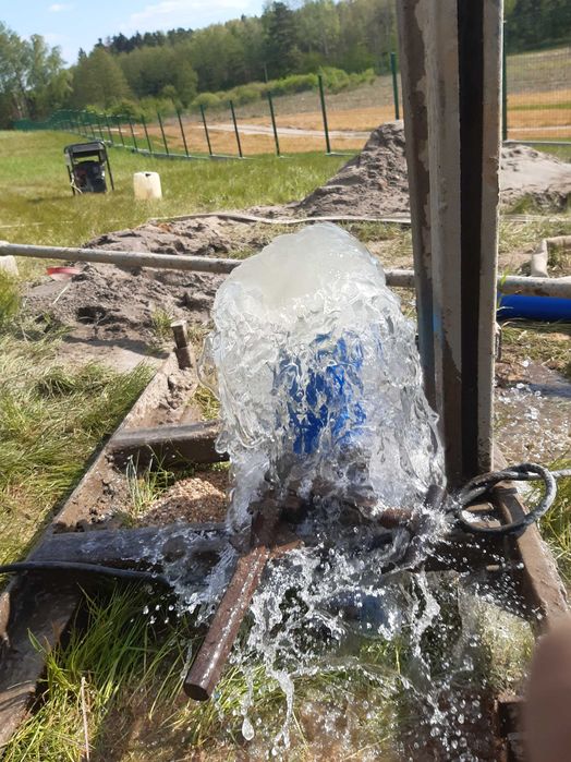 Wiercenie studni. Studnie głębinowe. Studnie. Morag i okolice