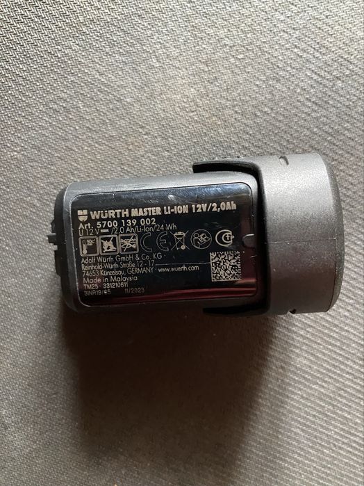 Bateria Wurth 2,0Ah
