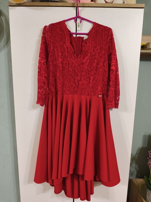 Super sukienka czerwona