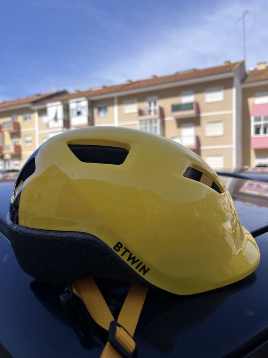 capacete criança bicicleta