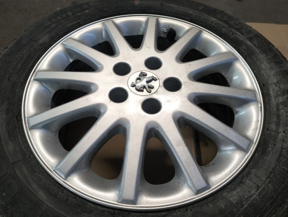 Peugeot 607 koło dojazdowe zapasowe  16 lewarek zestaw