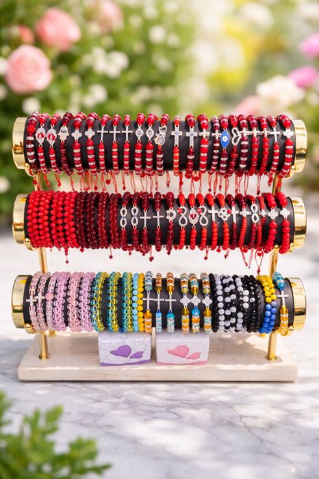 Браслети з чеського хрусталю