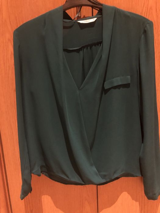 Dark Green Blouse