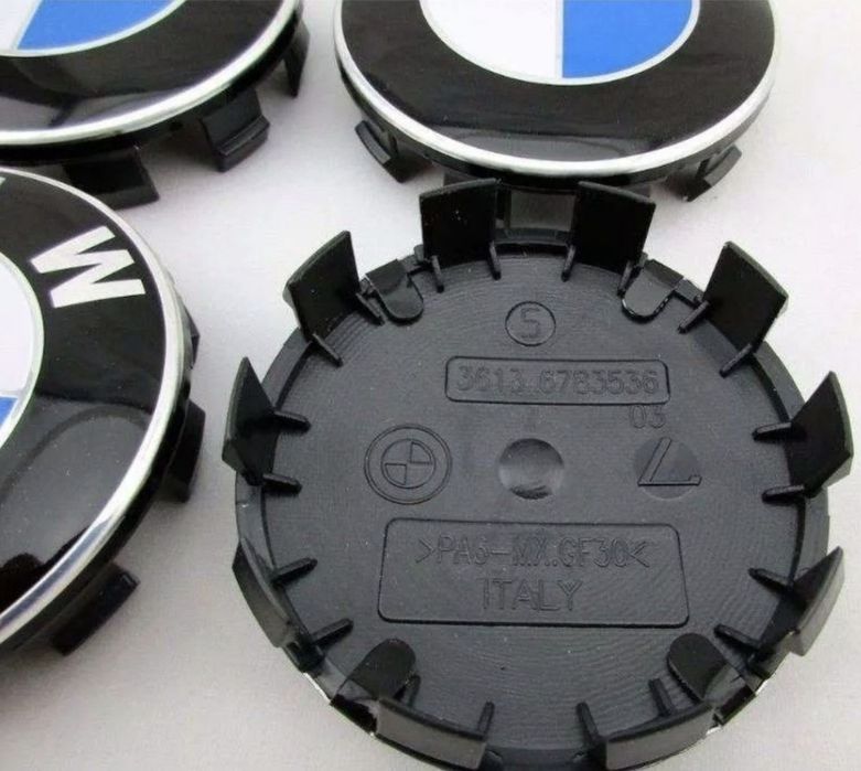 Centros de roda bmw 60 e 68mm