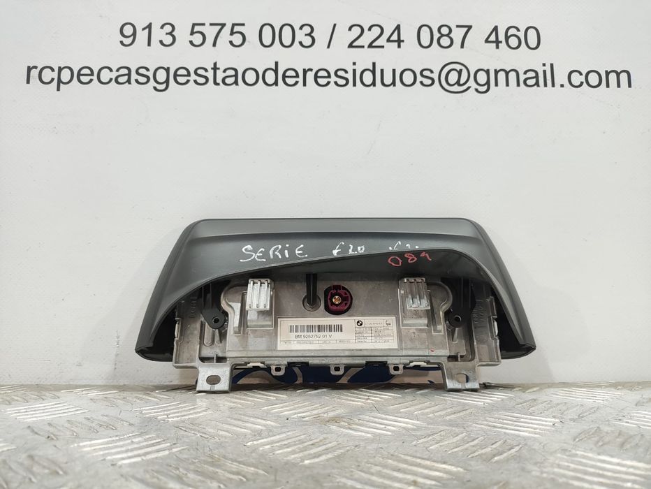 Display Ecra Comando Radio iDrive CID BMW 9262752 2011 - 2020