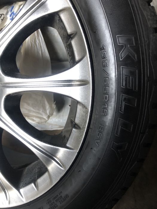 Шины, диски, система контроля давления