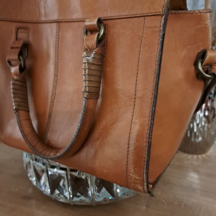 Skórzana torebka Zara