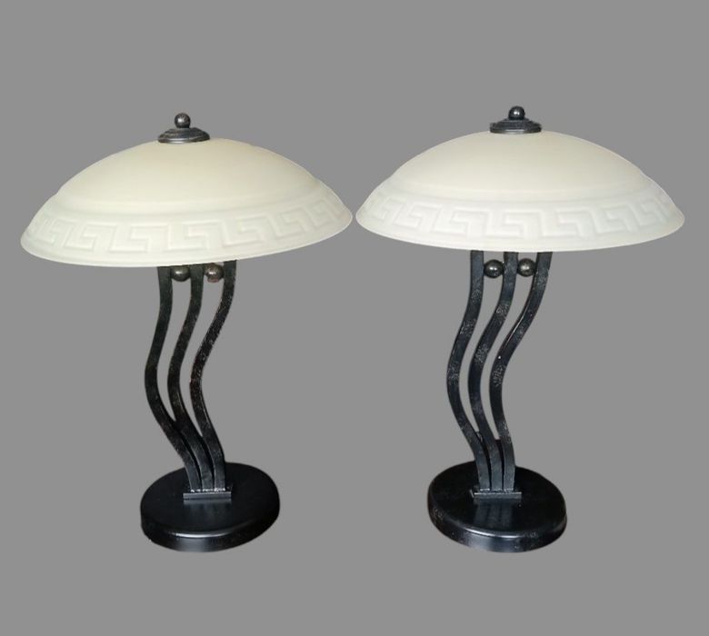 Пара настільних ламп в стилі ар-деко