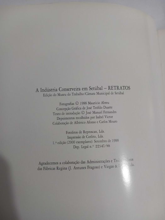 Retratos - A indústria conserveira em Setúbal