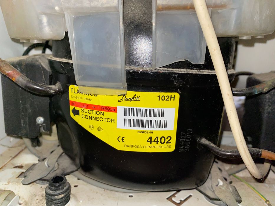 Compressor danfoss dois a funcionar