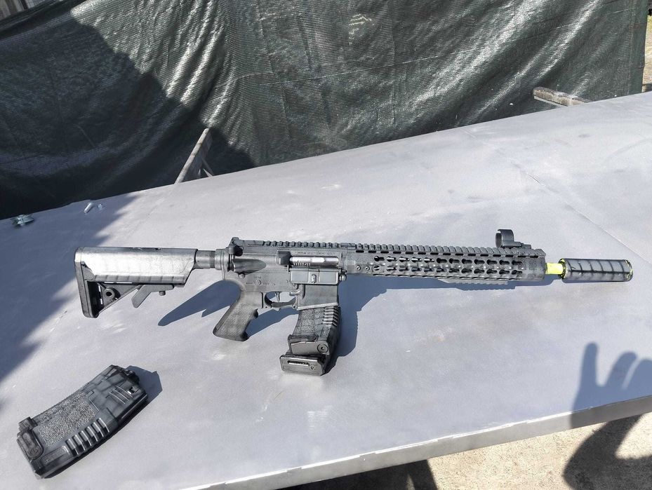 Airsoft- Aps ASR115 EBB 12,5" Spyder Combat Rifle