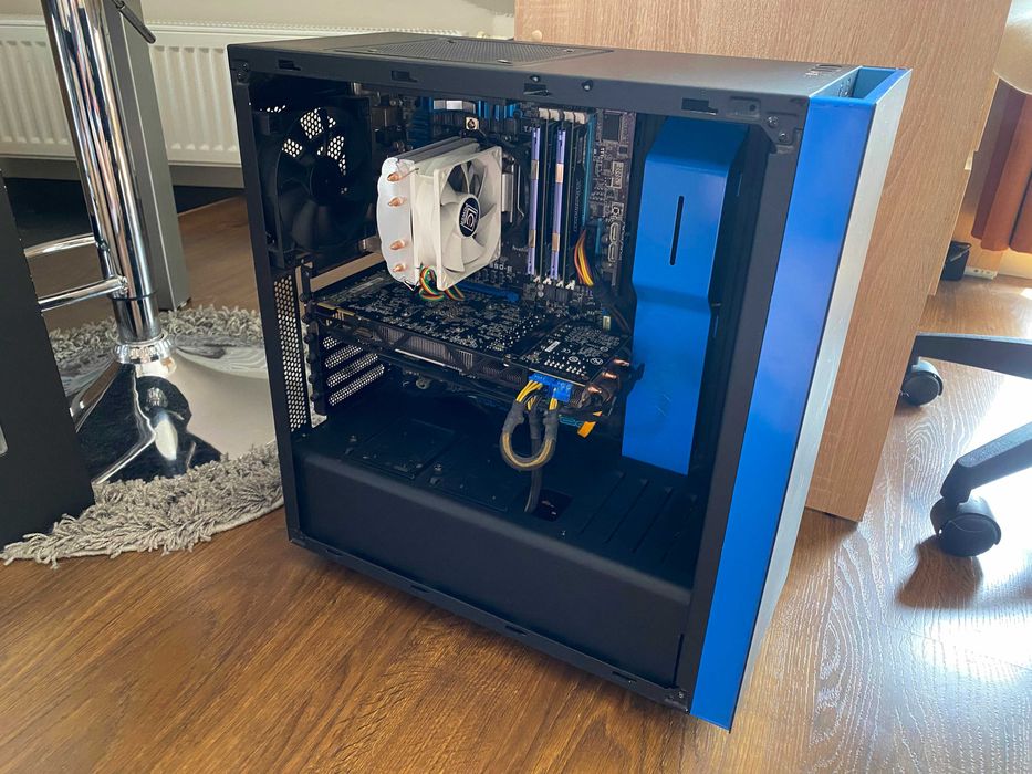 PC do gier NZXT i5 12GB RAM SSD