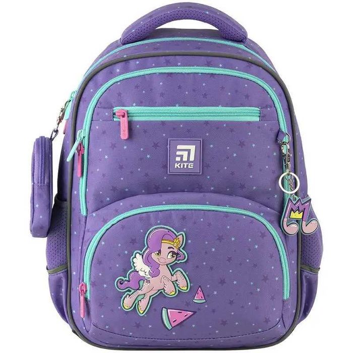 Шкільний набір 5 в 1 Kite Education My Little Pony (рюкзак, пенал, сумка для взуття, пляшка, папка для трудового навчання)