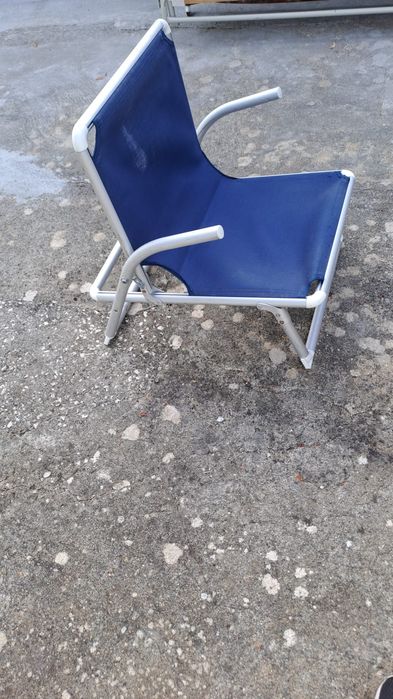 Cadeiras de praia com coxim