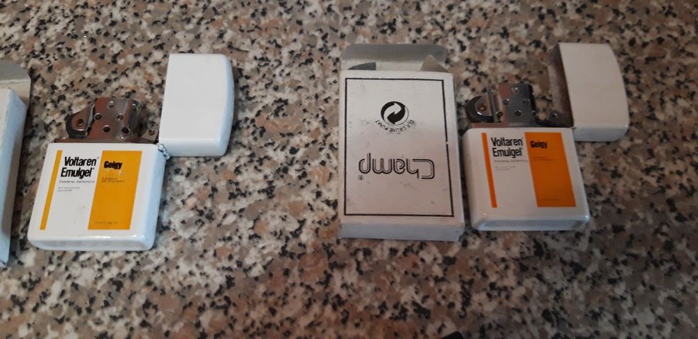 Conjunto de 4 Isqueiros Zippo