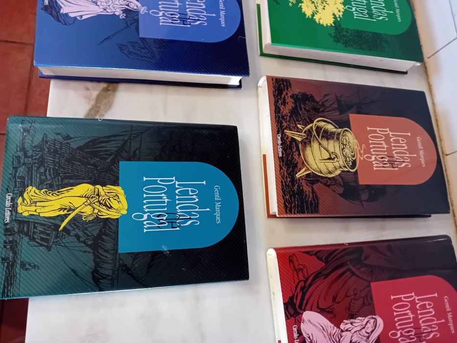 Conjunto de 5 Livros Lendas de Portugal