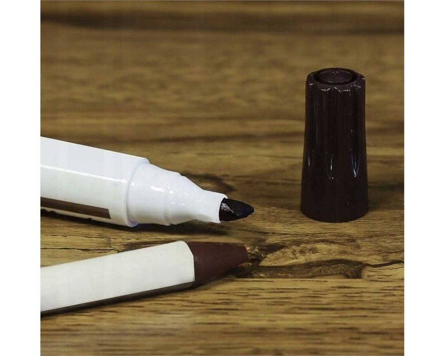 Zestaw XL Naprawczy Markery do Rys Naprawy Paneli Mebli Drzwi + Wosk