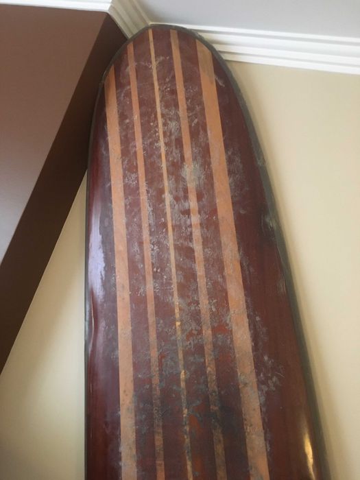 SURF LONGBOARD LUFI 9´2 usada folheada a madeira Massamá E Monte