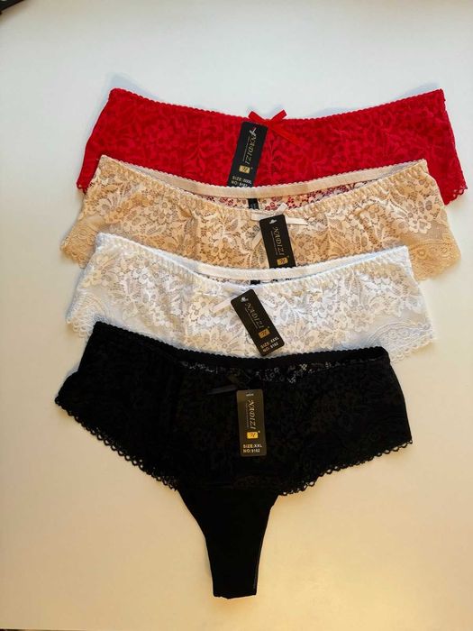 Majtki damskie w rozmiarach XXL,XXXL,XXXXL 4pack