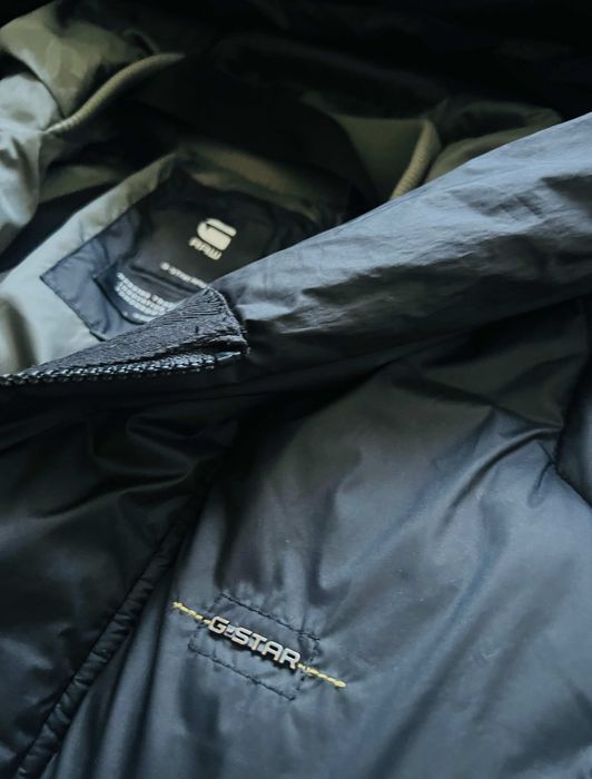 Пальто.Парка G star raw original жіночаПуховик.Куртка. пух чорна