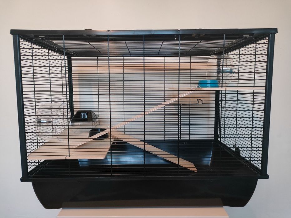 Klatka składana nowa dla małych średnich gryzoni.
