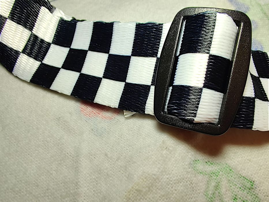 Ремень для укулеле и гитары Miwayer (черно-белая клетка) – Новый