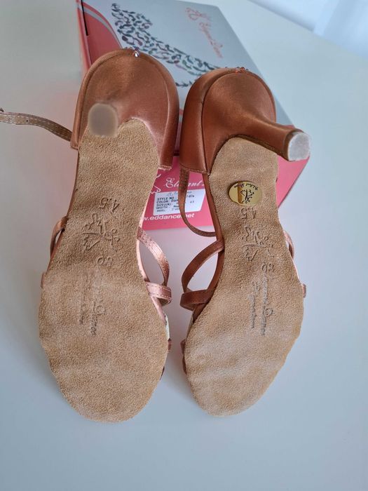 Buty taneczne tańce latynoamerykańskie 4,5 – 23,5 cm zdobione