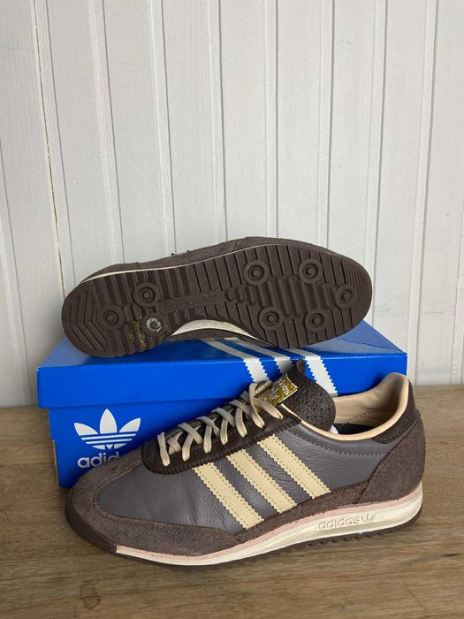 Używane buty Adidas SL 72 brązowe org skórzane 38