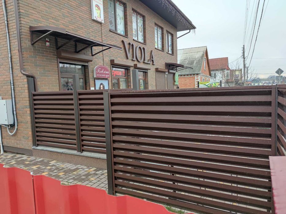 Паркан Жалюзі Металевий Забор Ранчо