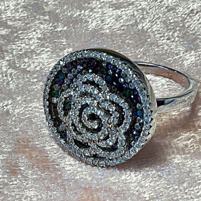 Anel prata 925 medid,14 m