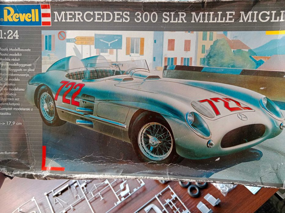 Maquette Revell Mercedes 300 SLR Mille Miglia - 1/24 - Neuf (boîte Ouverte)