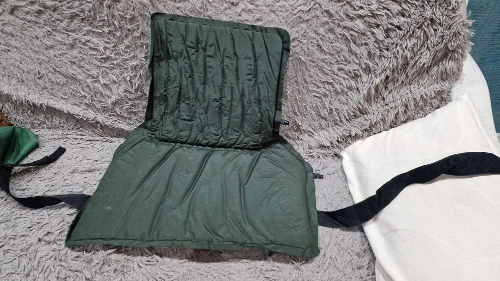 Siedzisko dmuchane z oparciem