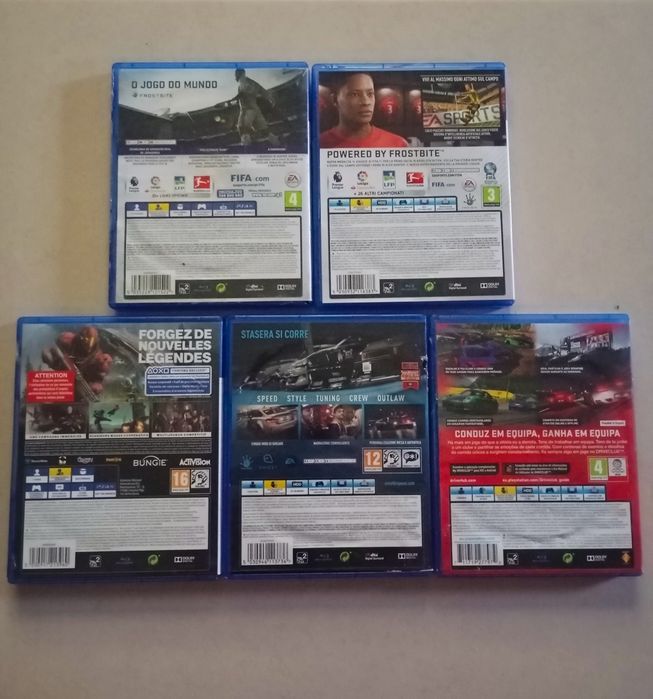 5 jogos para ps4