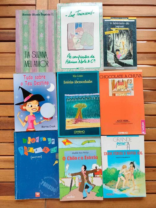 Livros infanto-juvenis variados 1€