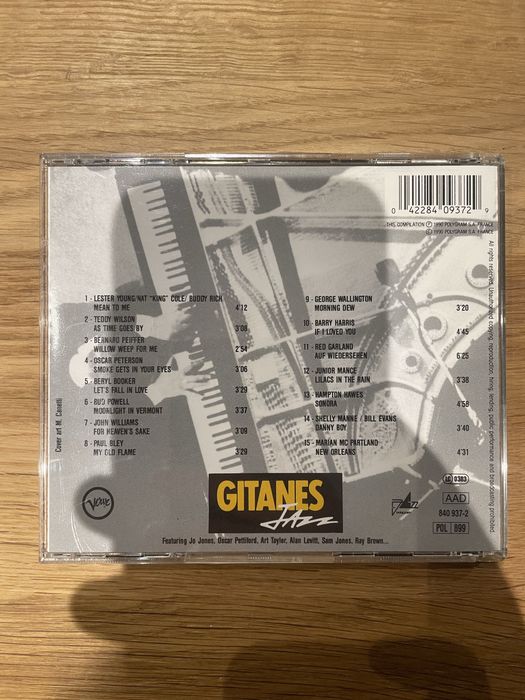Piano - Gitanes Jazz CD