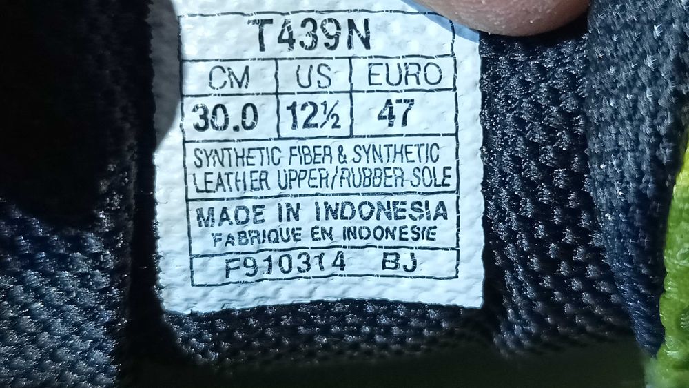 ASICS GEL-CUMULUS 16 r.47 stan bardzo dobry