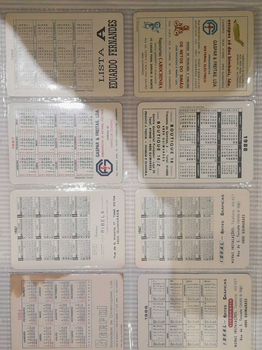 Calendários do Vitória de Guimarães