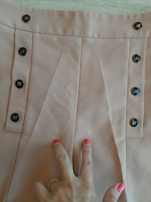 Calções beige Ferrache nr 38