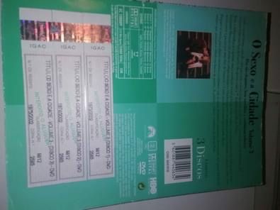 Série : Sexo & a Cidade (3 dvd's) Sex and City