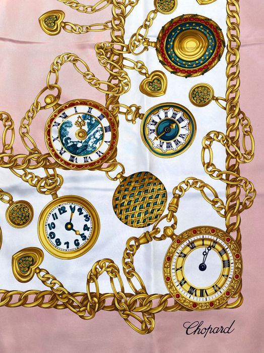 CHOPARD премиум шелковый платок роуль
