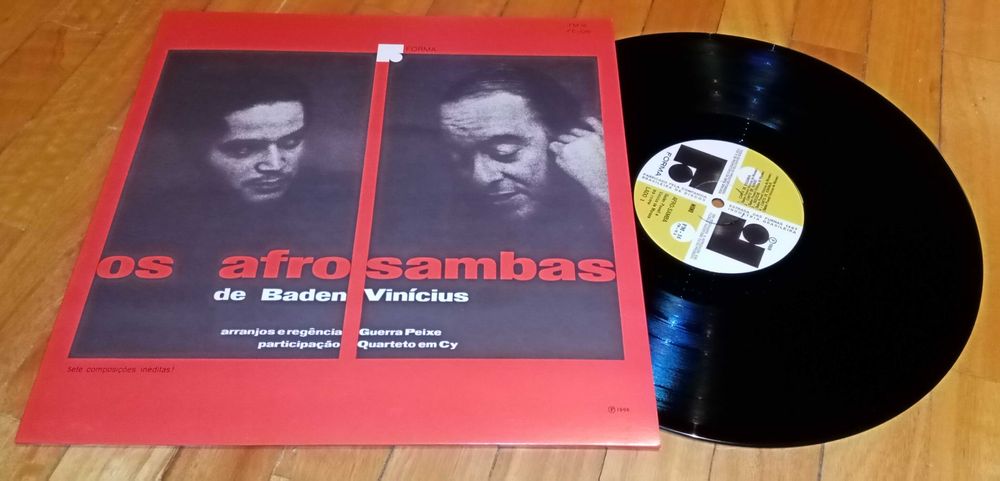 Vinil Baden Powell & Vinicius De Moraës Os AfroSambas LP (LER DESC