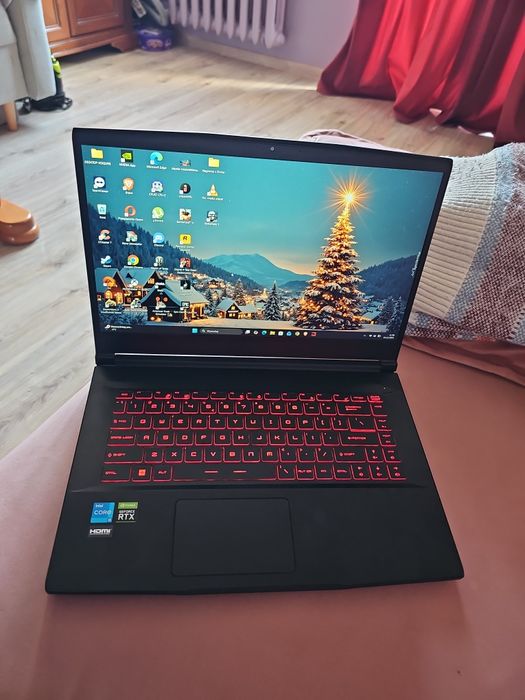 MSI GF63 i5-11400H 16GB 1000SSD RTX3050 15.6'' 144Hz Okazja na prezent