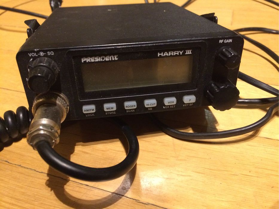Alan president uniden cb radio ręczne 12v samochodowe
