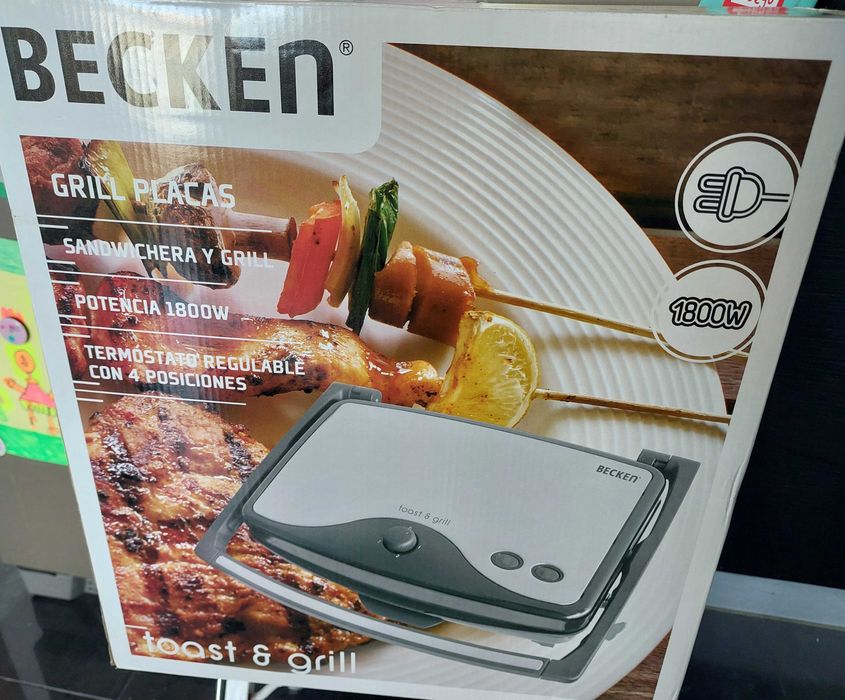 Grelhador, prensa como novo