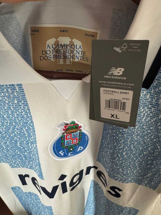 Camisola FC Porto Presidente dos Presidentes Retro Personalizadas