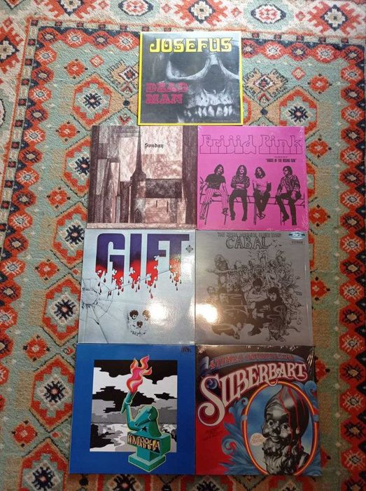 Винил Josefus/Sunday/Frijid Pink/Gift/Cabal/Gomorrha/Silberbart