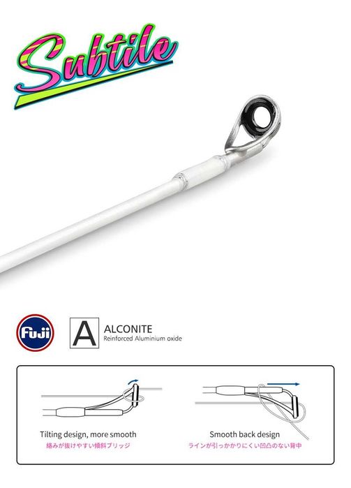 Спиннинг TSURINOYA SUBTILE Trout Game 1.89m 1-5g (Fuji)